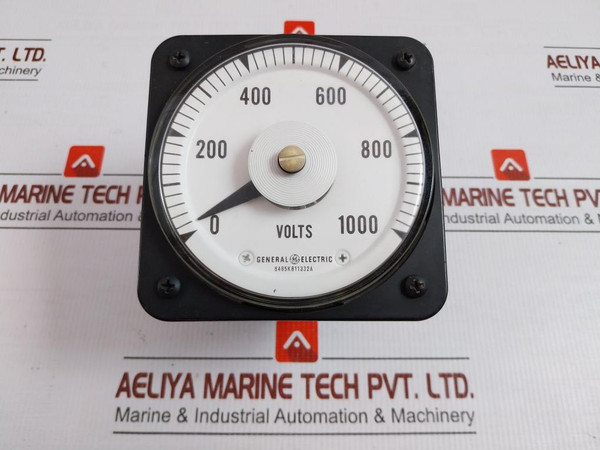 Analog Voltmeter 50-167A8439P458 General Electric