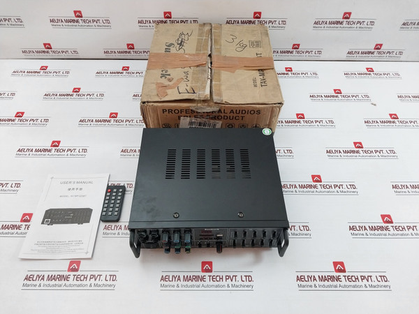 Stereo Karaoke Mixer Amplifier Usb Sd Fm Bluetooth 220V By Sunbuck Av-mp325Bt
