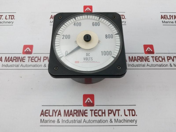 Dc Voltmeter 0-1000 Volts Dc Oilfield Electric Marine