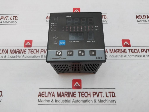 8-channel Scanner Protection Relay 18-36 Vdc By Masibus 82089U2N