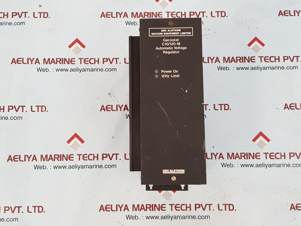 Gec alsthom c10/120-m automatic voltage regulator