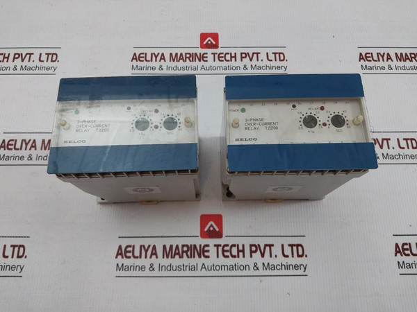 T2200-46 By Selco Over-current Relay 3-phase 50-60 Hz