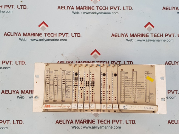 Abb cma 50 synpol gvt 360 8490 control panel