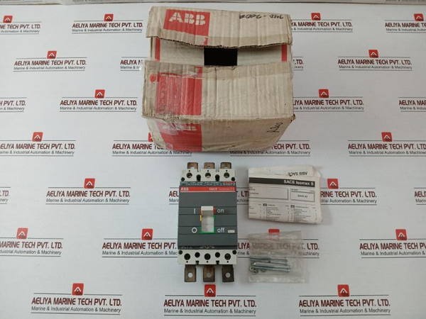 Abb Molded Case Circuit Breaker 3A 400Vac Part No. Sace Isomax S3 L 250