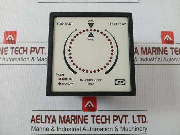 Synchroscope By Deif 440V Part No. Csq-2