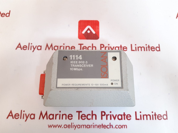 Isolan 1114 ieee 802-3 transceiver 10mbps