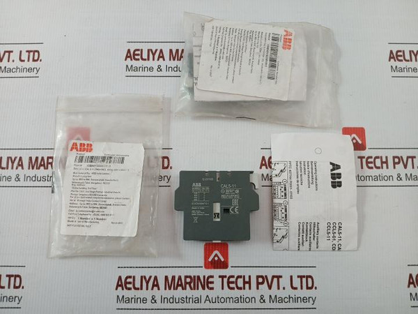 Cal5-11 Auxiliary Contact Block 16A By Abb