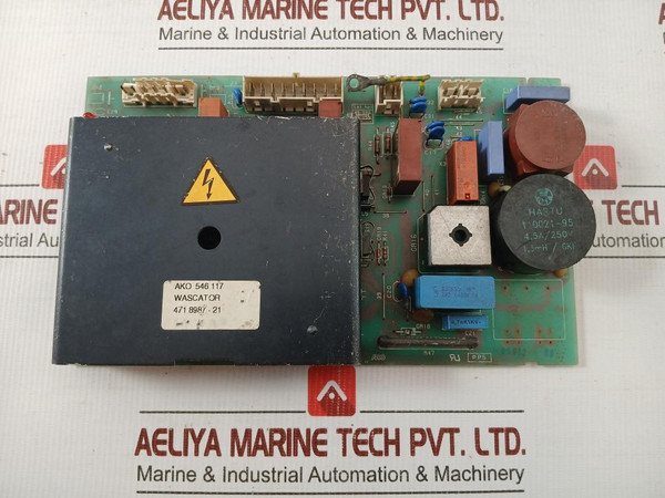 Wascator Control Printed Circuit Board 471 8987-21 By Electrolux Ako 546 117