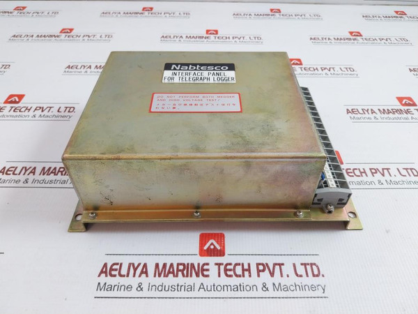 Interface Panel For Telegraph Logger Ver. 102 Nabtesco
