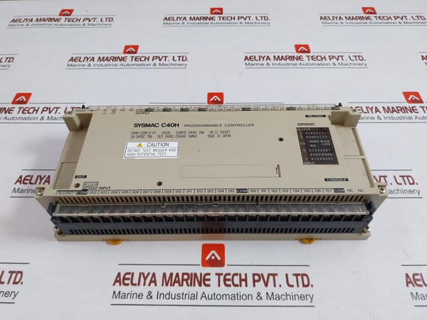 C40H-c2Dr-d-v1 Omron 24Vdc/250Vac 2Amax Programmable Controller