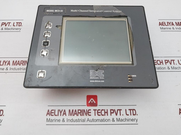 Detcon Multi-channel Integrated Control System 14W Part No. Mcx-32 (Display Not Working)