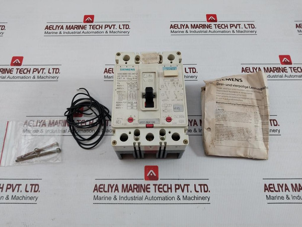 Moulded Case Circuit Breaker 690V Siemens 3Vf3111-2Bq41-1Ga0