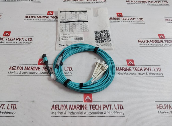 8 Strand Fiber Patch Cord By Wave2Wave Solution 51-4080P-7M