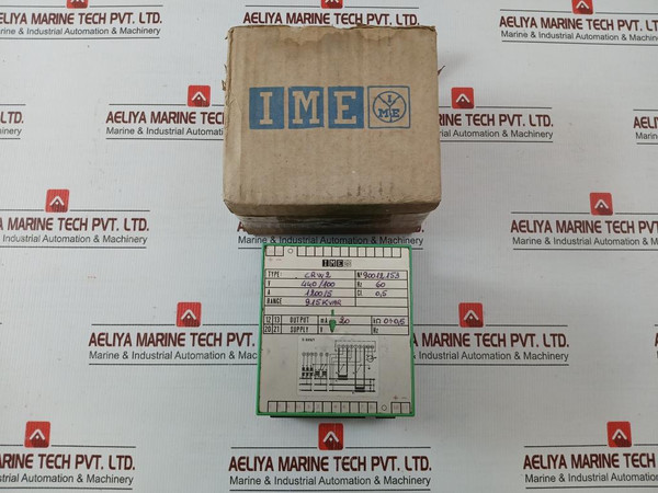 Ime Relay Alarm 60Hz Part No. Crw2