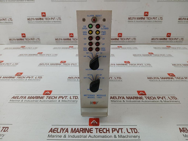 Metering Module 10055656-001 By National Oilwell Varco 1981