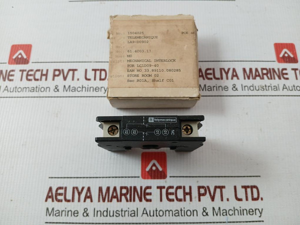 La9 D0902 Mechanical Interlock By Telemecanique