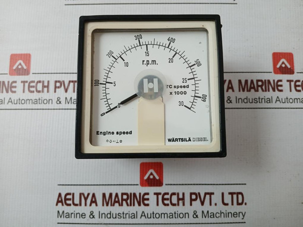Ea 96X96.2 S1 W Dw Engine Speed Indicator Dr. E. Horn