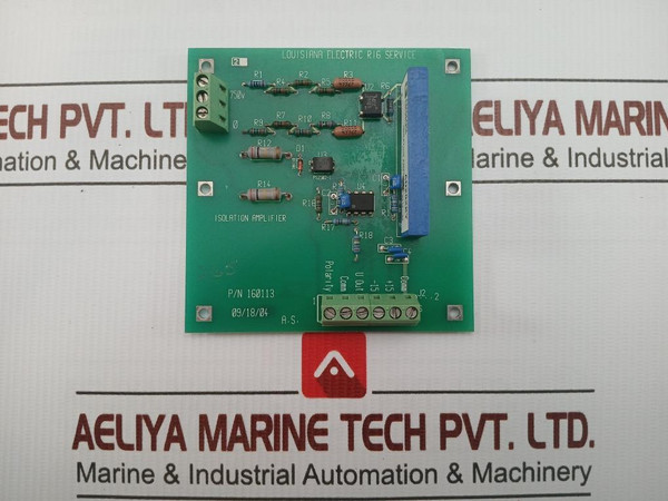 160113 Isolation Amplifier Pcb Module 94V-0 Louisiana Electric Rig Service