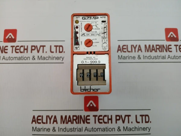 Bircher 0.1-999.9 Qzmp Time Delay Relay