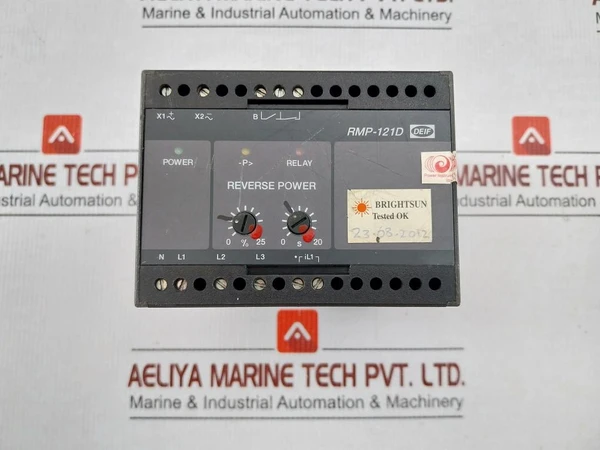 Protective Reverse Power Relay 440V A By Deif Rmp-121D