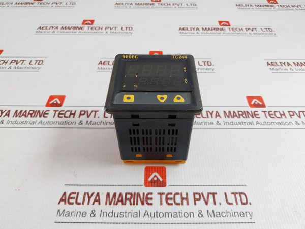 Selec 85-270V Ac/Dc 4 Digit Dual Display Temperature Controller Tc244Ax