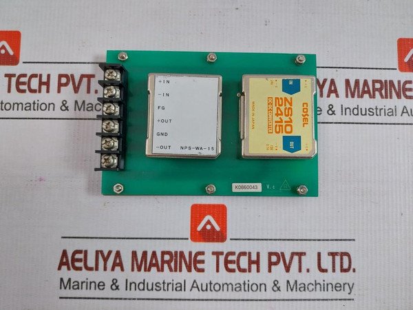 Cosel Dc To Dc Converter Pcb Module 15V 0.7A Part No. Zs102415