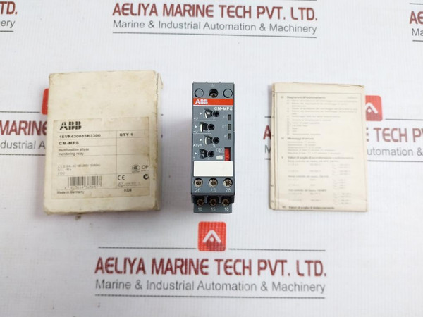 Abb 230V 50/60Hz Multifunction Phase Monitoring Relay Cm-mps