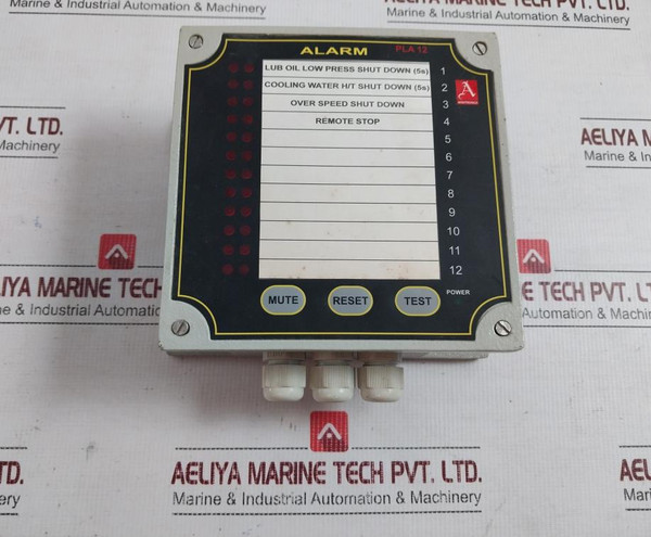 Alarm Annunciator And Engine Safety Shutdown Panel By Akshtronica Pla 12