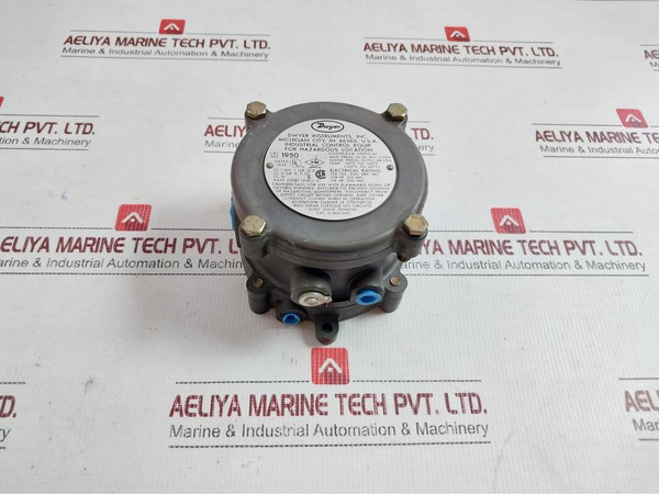 1950-5-2F Explosion-proof Differential Pressure Switch 1/4 Hp 250 Vac By Dwyer