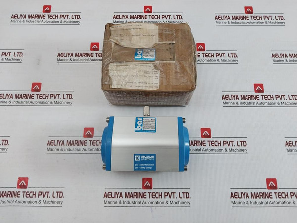 Pneumatic Twin-piston Safety-spring Valve Actuator Gte-078/090-10-v17-e By Bar