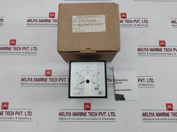 Wl91-e5Cl2N1Dw9000 Analog Wattmeter By Rishabh Instruments