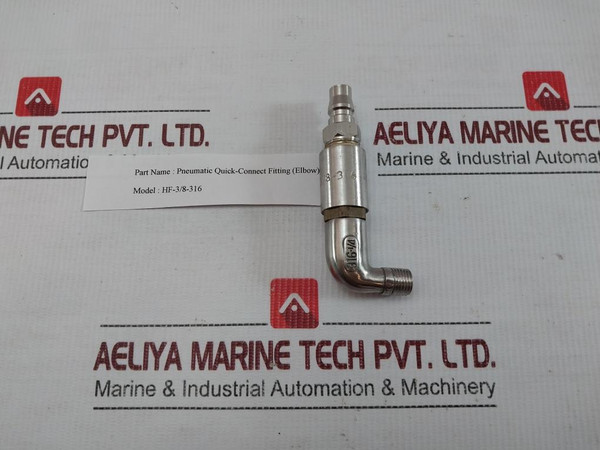 Pneumatic Quick-connect Fitting(Elbow) Hf-3/8-316