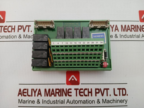 Relay Interface And Terminal Breakout Module By Siemens G24910-a109-a1