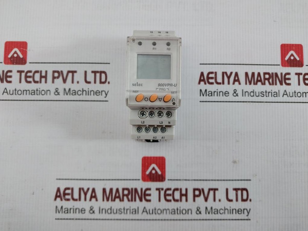 Selec Controls 85-270V Ac/Dc Voltage Protection Relay 900Vpr-bl-u-ce