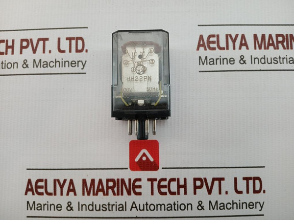 Fuji Electric Plug-in Power Relay 100V Ac 60 Hz Part No. Hh22Pn