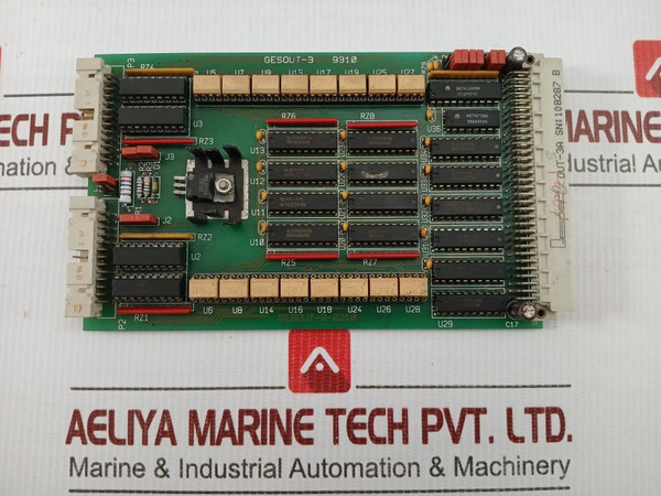 Gesout-3 By Gespac Digital Output Pcb Module