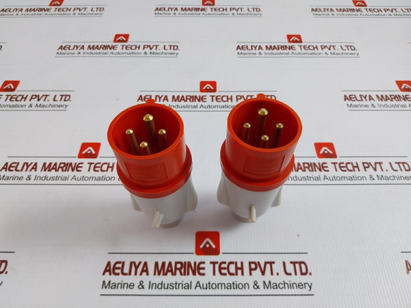 Lot Of 2X Power Plug Gw 60 008 By Gewiss