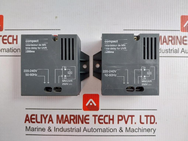 Time-delay Relay For Uvr 220-240V 50-60Hz Compact By Schneider Electric