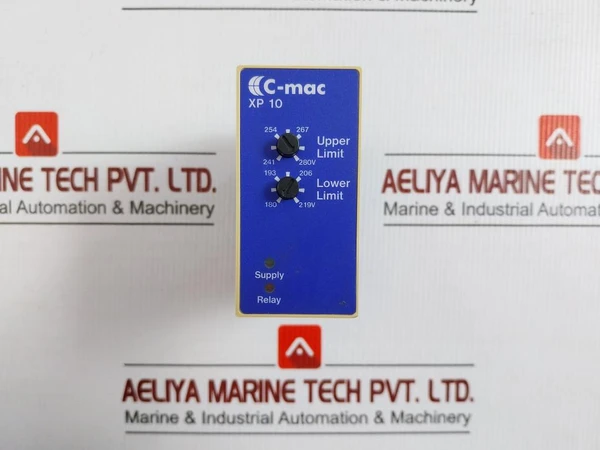 C-mac Monitoring Relay 241-280V Part No. Xp10-1-1-230-005