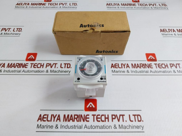 Autonics Multi-function Analog Timer 100-240Vac 0-10 Min Part No. At8N
