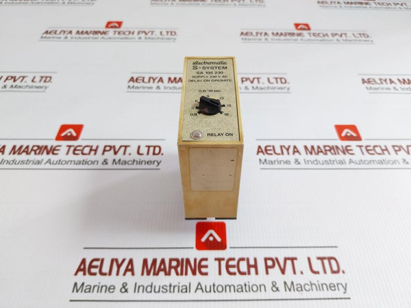 Sa 105 230 Delay On Operate Timer 0,8 To 18 Sec Electromatic