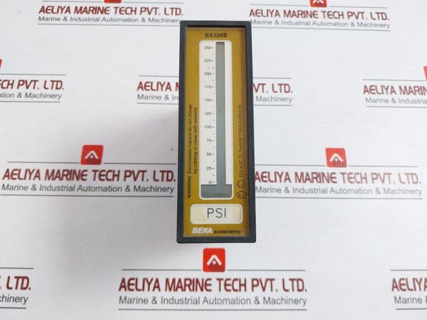 Ba326B Combined Pressure Indicator 0-250Psi By Beka