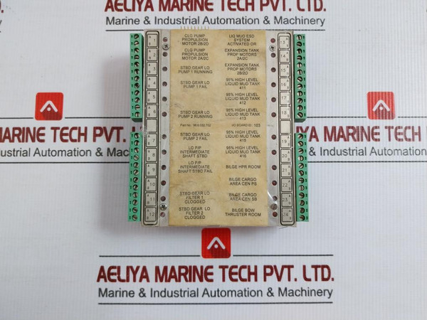 Praxis Automation Rev C Input Output Module 98.6.032.702