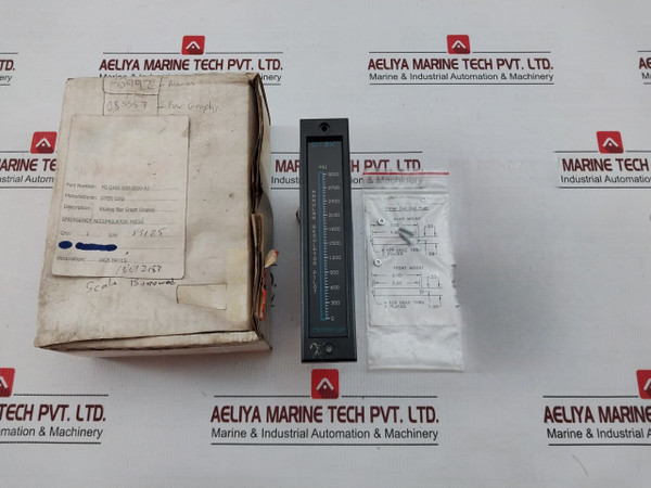 Otex 0 To 3000 Psi Analog Bar Graph Display Hi-q101-030-0000-a2
