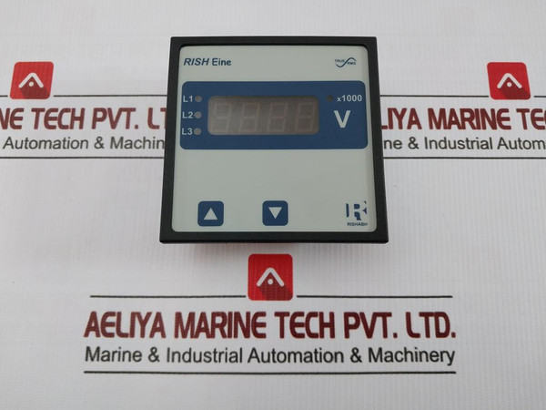 Rishabh 40V-300V Ac/Dc Digital Panel Meter Rish Eine