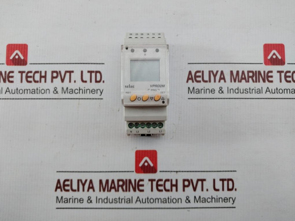 Voltage Protection Relay 127-288V Ac (L-n) Selec Vprd2M-bl-ce