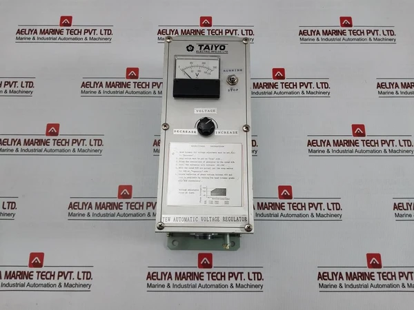 Taiyo Electric Ac300V Tew Automatic Voltage Regulator