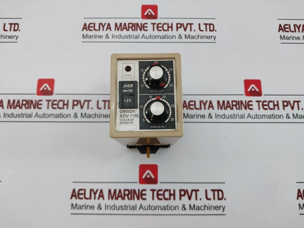 Overvoltage/Undervoltage Voltage Sensor 100/110Vac Omron Sdv-fm6