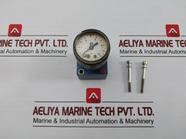 Wabco Pressure Gauge 0 To 10 Bar Part No. 3526010500