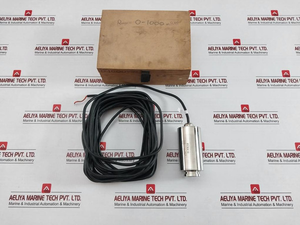 Pressure Transmitter With Ventilated Cable 0-1000Mbar 24Vdc 12.5M By Zurich So-3
